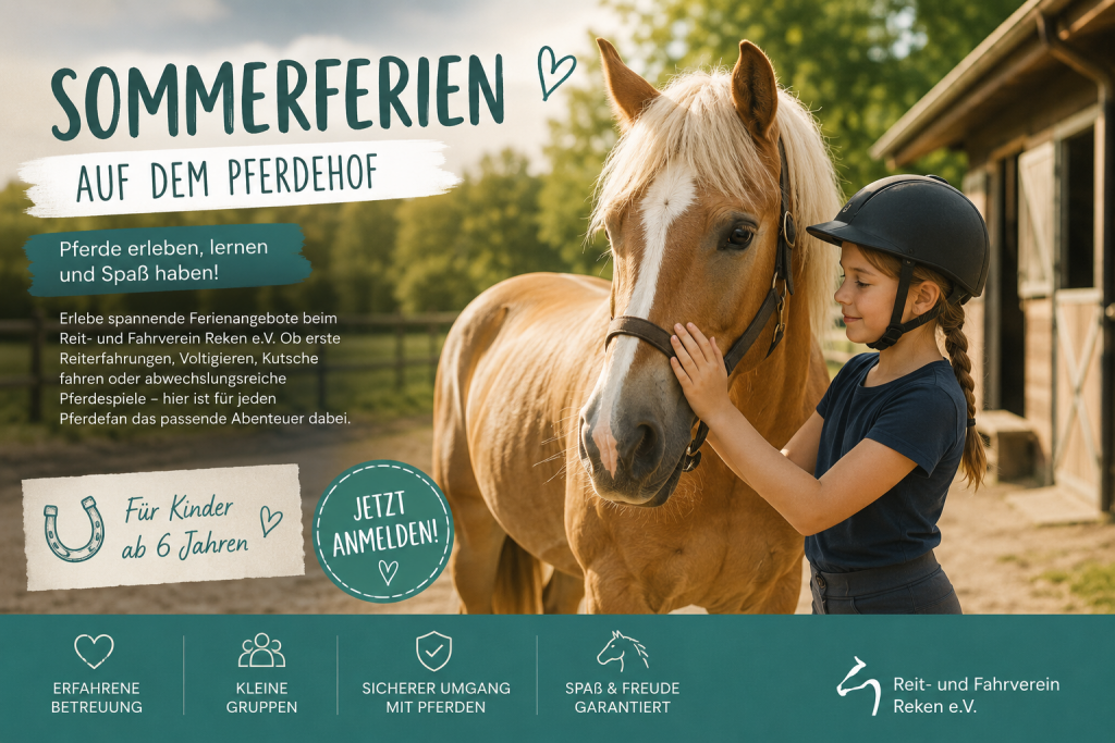 Sommerferien beim Reit- und Fahrverein Reken