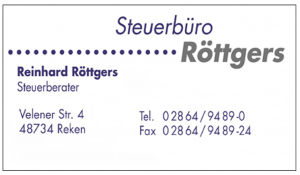 Steuerbüro Röttgers